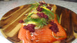 Salmon Side BlackBerry & Fennel w  Citrus Cream Fraiche &  Bilini’s